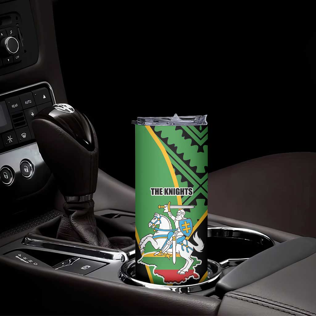 Republic of Lithuana Rugby Skinny Tumbler Sporty Style