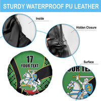Republic of Lithuana Rugby Spare Tire Cover Sporty Style