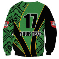 Republic of Lithuana Rugby Sweatshirt Sporty Style