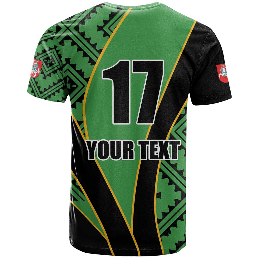 Republic of Lithuana Rugby T Shirt Sporty Style