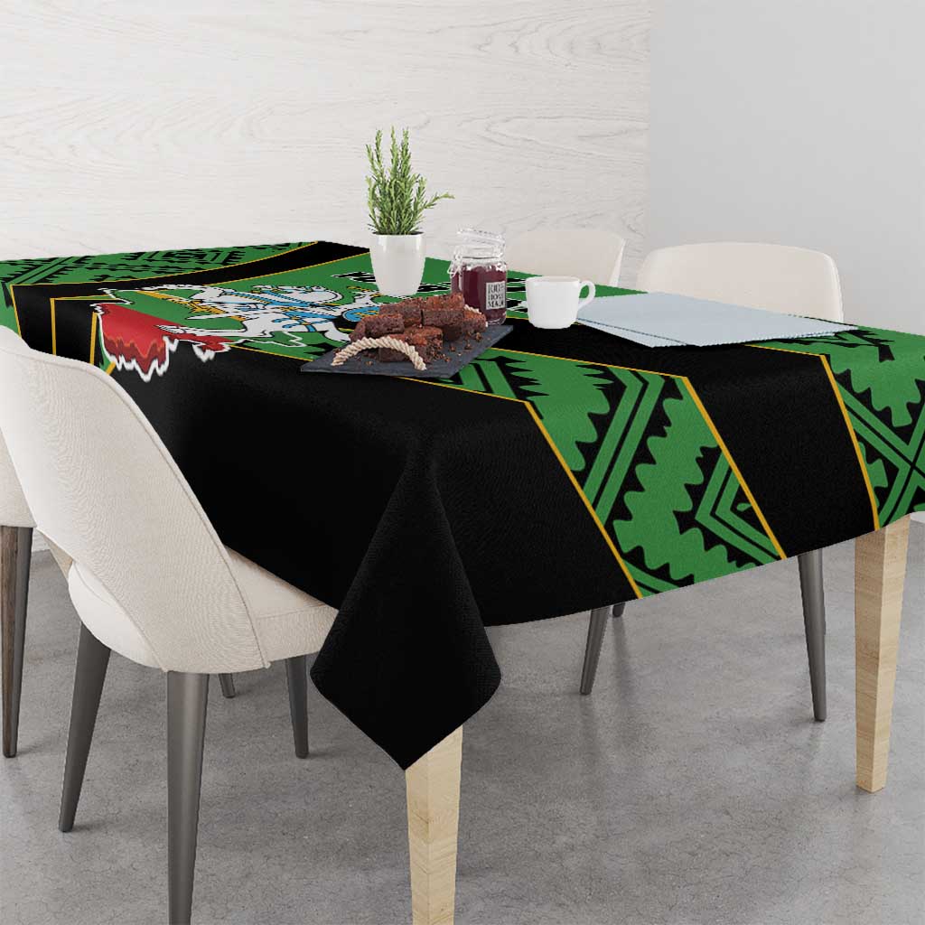 Republic of Lithuana Rugby Tablecloth Sporty Style