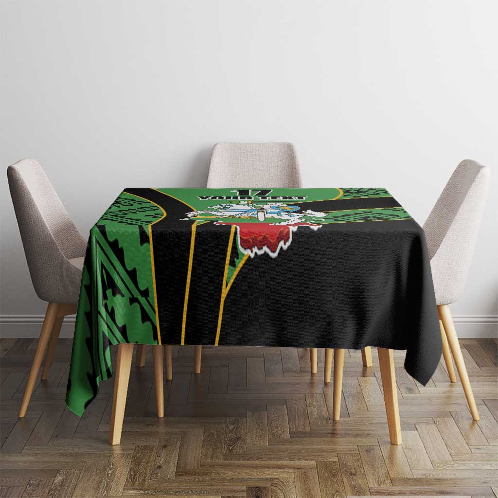 Republic of Lithuana Rugby Tablecloth Sporty Style