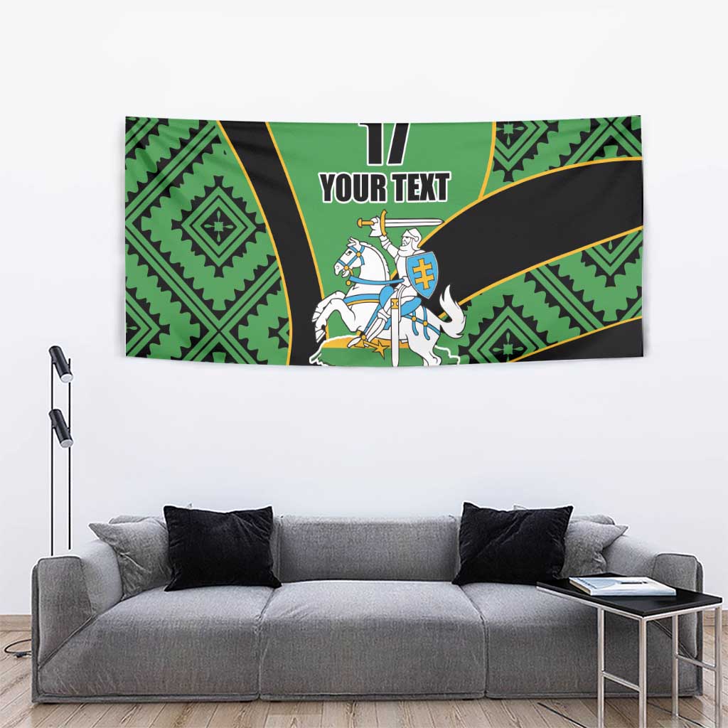Republic of Lithuana Rugby Tapestry Sporty Style