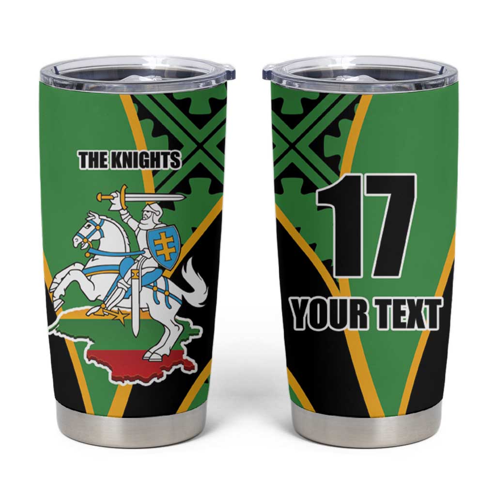 Republic of Lithuana Rugby Tumbler Cup Sporty Style