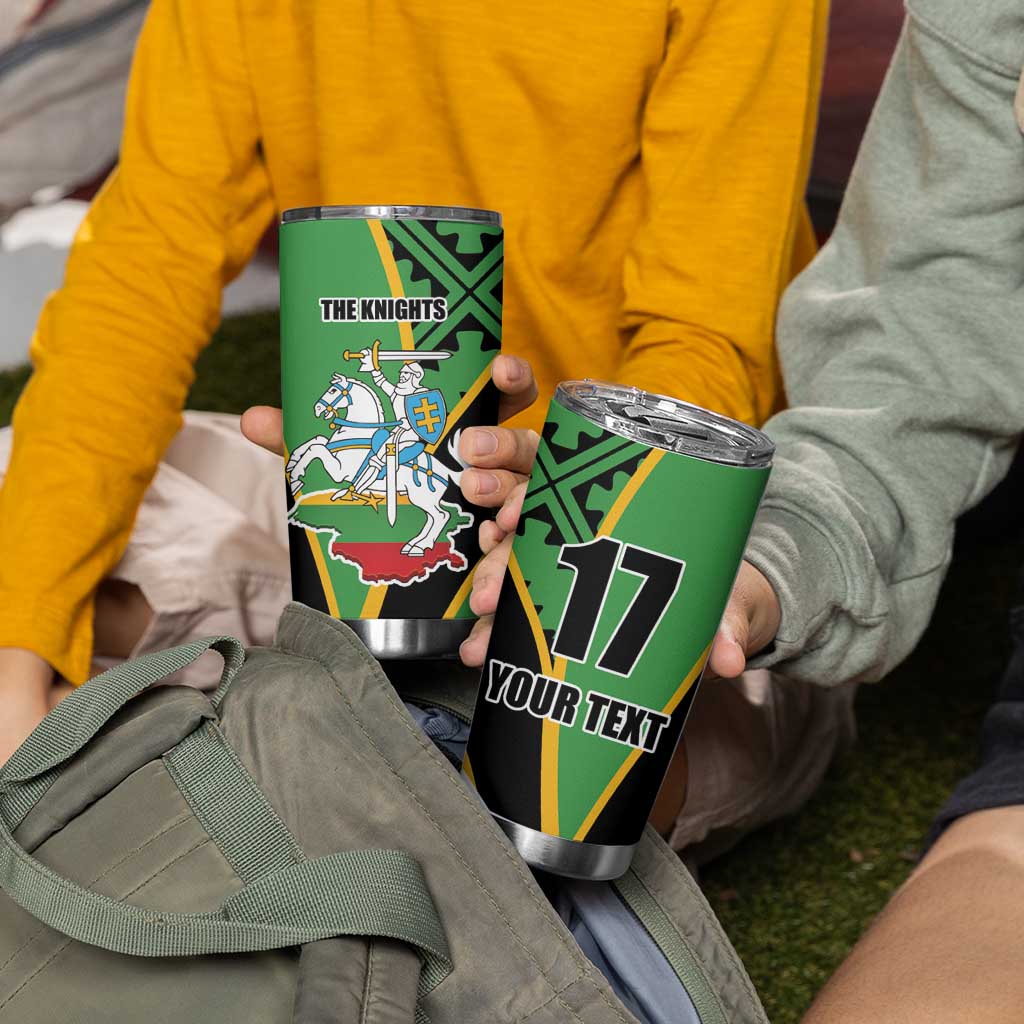 Republic of Lithuana Rugby Tumbler Cup Sporty Style