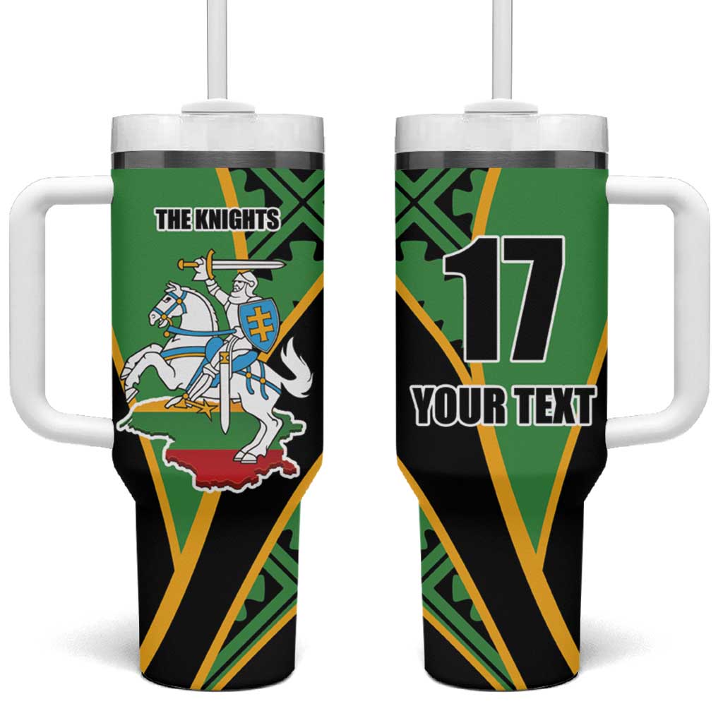 Republic of Lithuana Rugby Tumbler With Handle Sporty Style