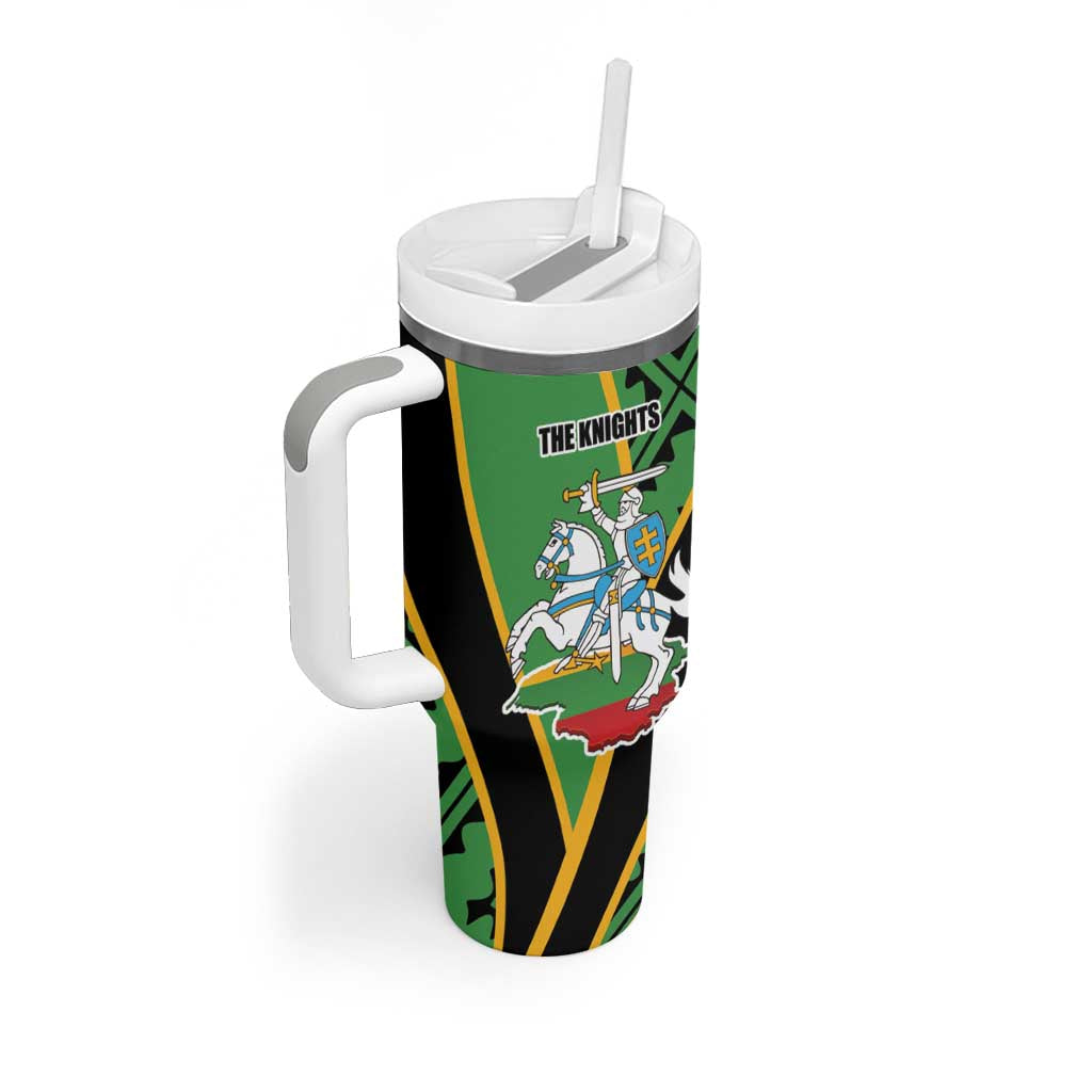 Republic of Lithuana Rugby Tumbler With Handle Sporty Style