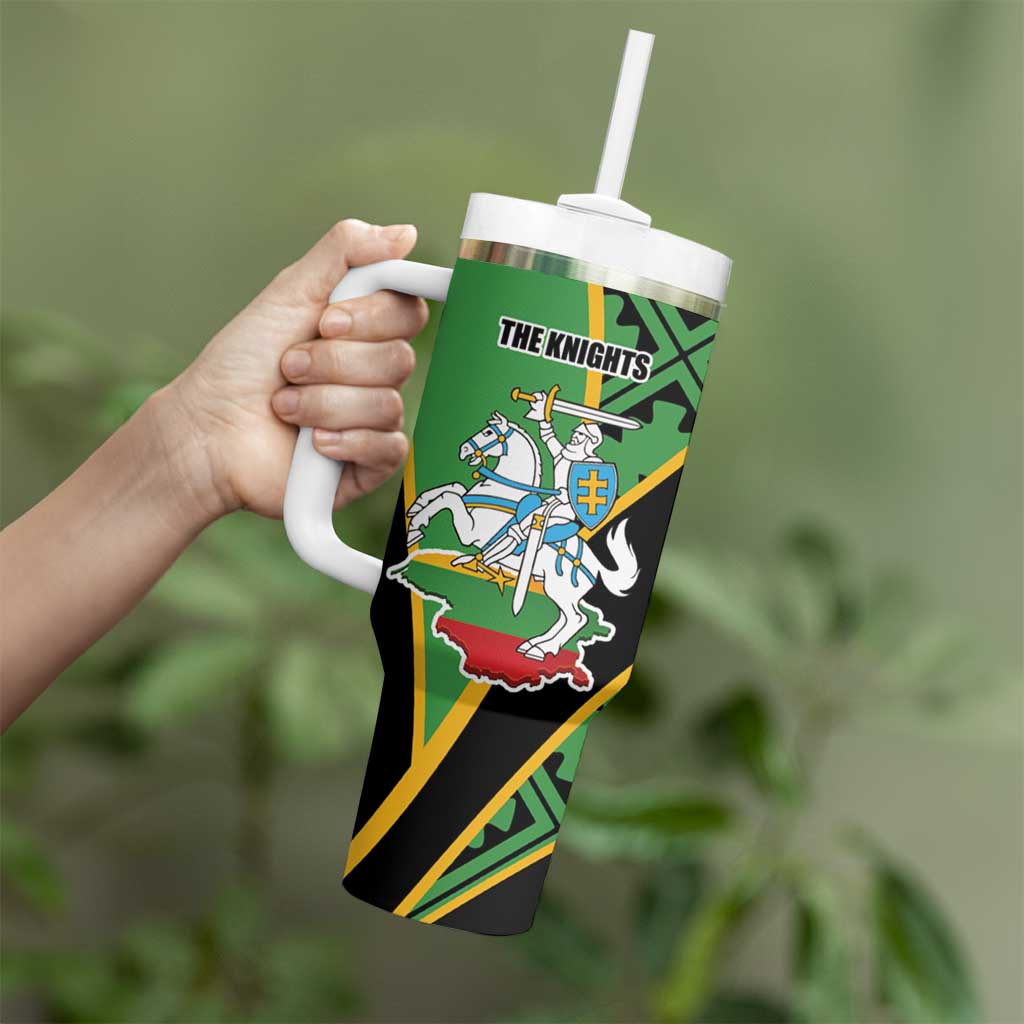 Republic of Lithuana Rugby Tumbler With Handle Sporty Style