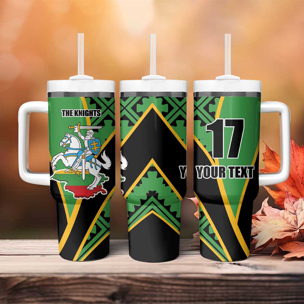 Republic of Lithuana Rugby Tumbler With Handle Sporty Style