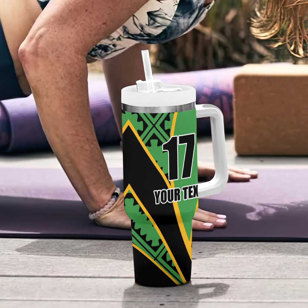 Republic of Lithuana Rugby Tumbler With Handle Sporty Style