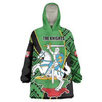 Republic of Lithuana Rugby Wearable Blanket Hoodie Sporty Style LT17 - Wonder Print Shop