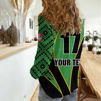 Republic of Lithuana Rugby Women Casual Shirt Sporty Style LT17 - Wonder Print Shop