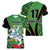 Republic of Lithuana Rugby Women V-Neck T-Shirt Sporty Style LT17 - Wonder Print Shop