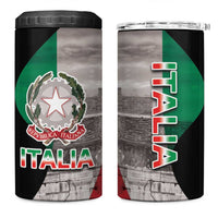 Italian Republic The Pantheon 4 in 1 Can Cooler Tumbler Emblema della Repubblica Italiana