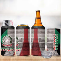 Italian Republic The Pantheon 4 in 1 Can Cooler Tumbler Emblema della Repubblica Italiana