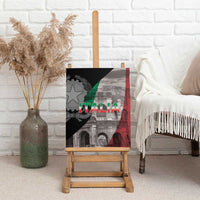 Italian Republic The Pantheon Canvas Wall Art Emblema della Repubblica Italiana