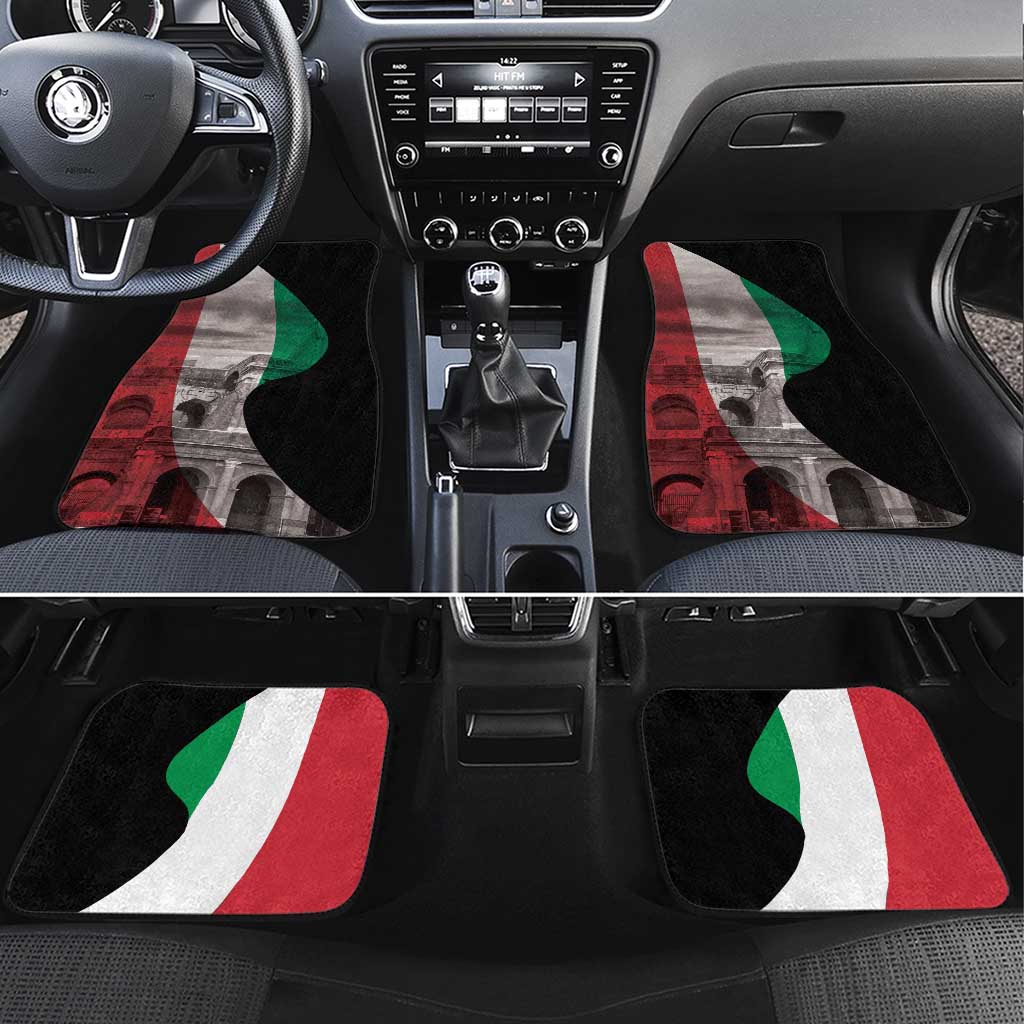Italian Republic The Pantheon Car Mats Emblema della Repubblica Italiana