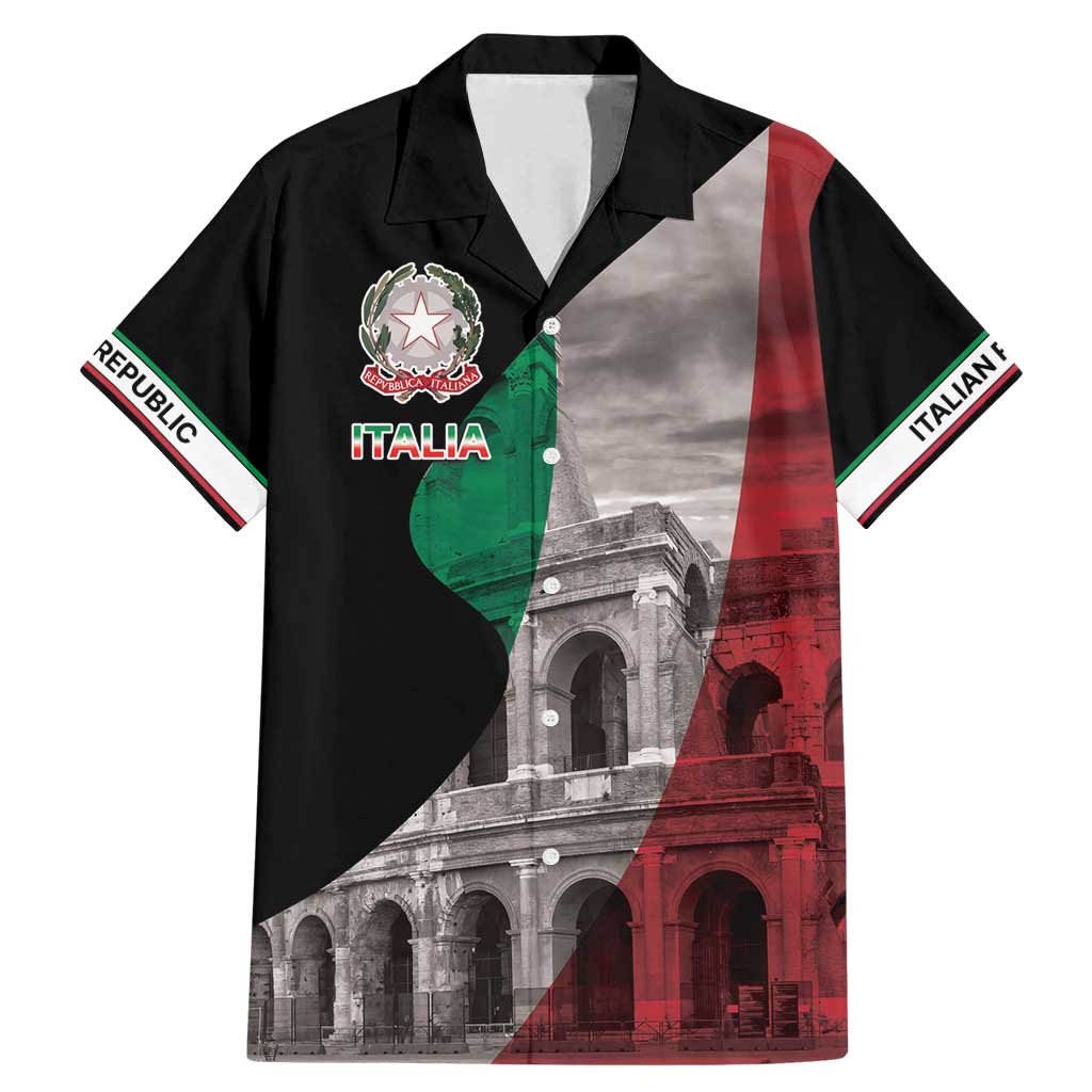 Italian Republic The Pantheon Family Matching Mermaid Dress and Hawaiian Shirt Emblema della Repubblica Italiana