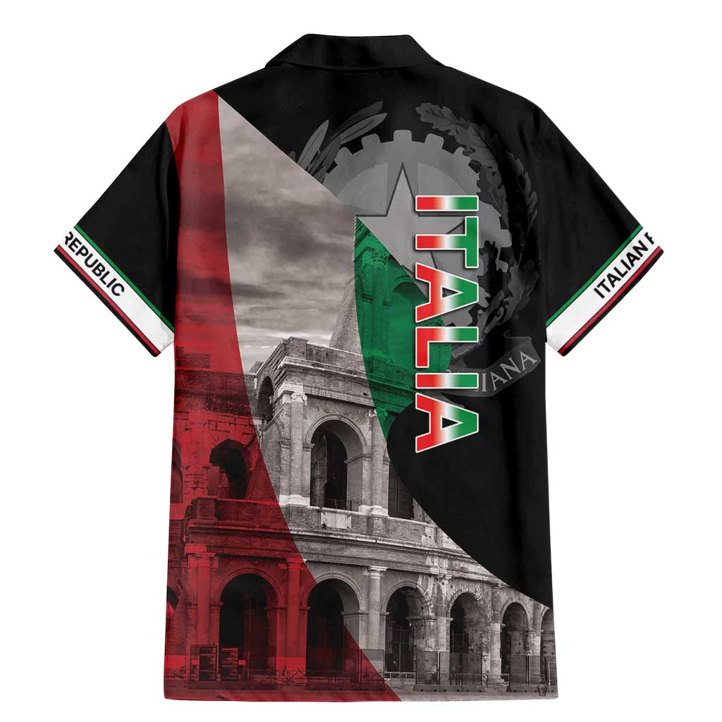 Italian Republic The Pantheon Family Matching Mermaid Dress and Hawaiian Shirt Emblema della Repubblica Italiana
