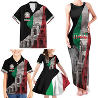 Italian Republic The Pantheon Family Matching Tank Maxi Dress and Hawaiian Shirt Emblema della Repubblica Italiana