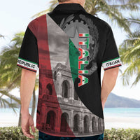Italian Republic The Pantheon Hawaiian Shirt Emblema della Repubblica Italiana