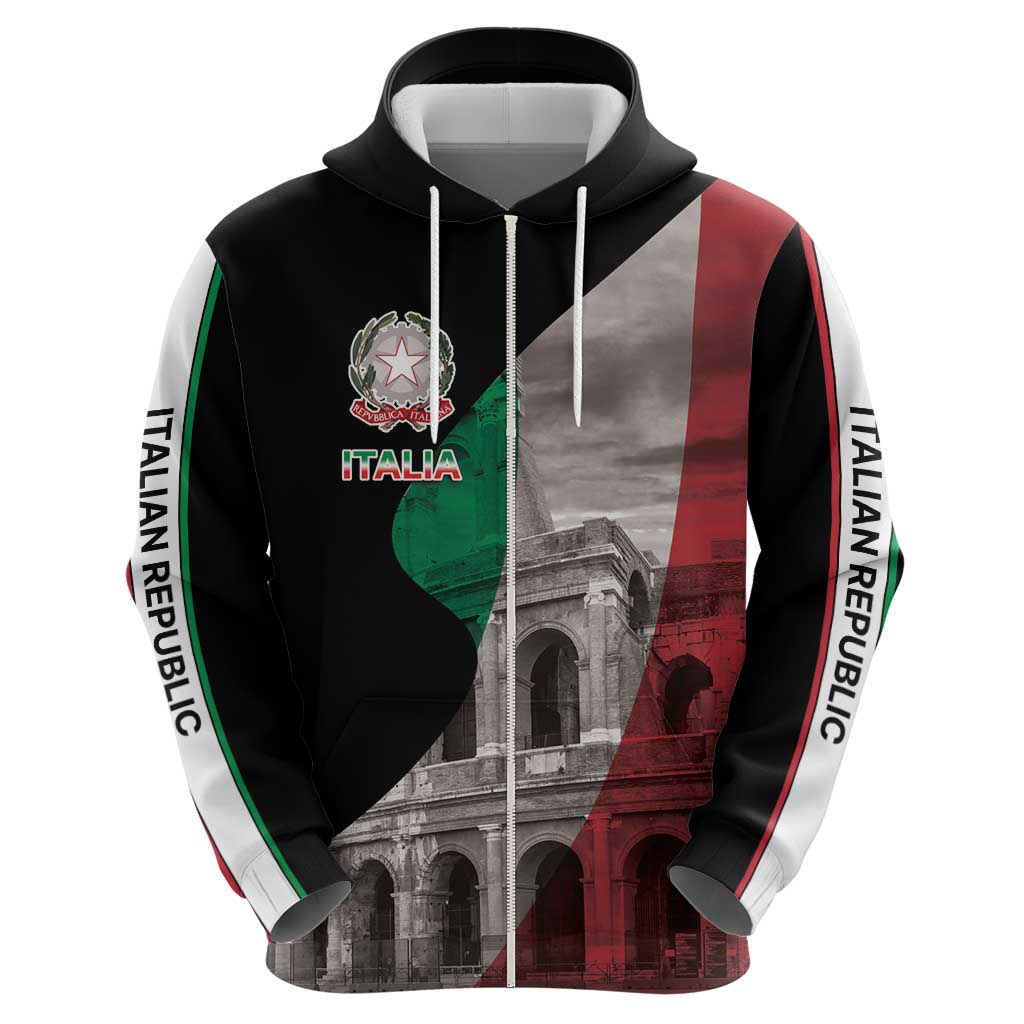 Italian Republic The Pantheon Hoodie Emblema della Repubblica Italiana