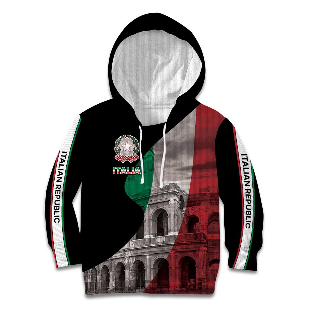 Italian Republic The Pantheon Kid Hoodie Emblema della Repubblica Italiana