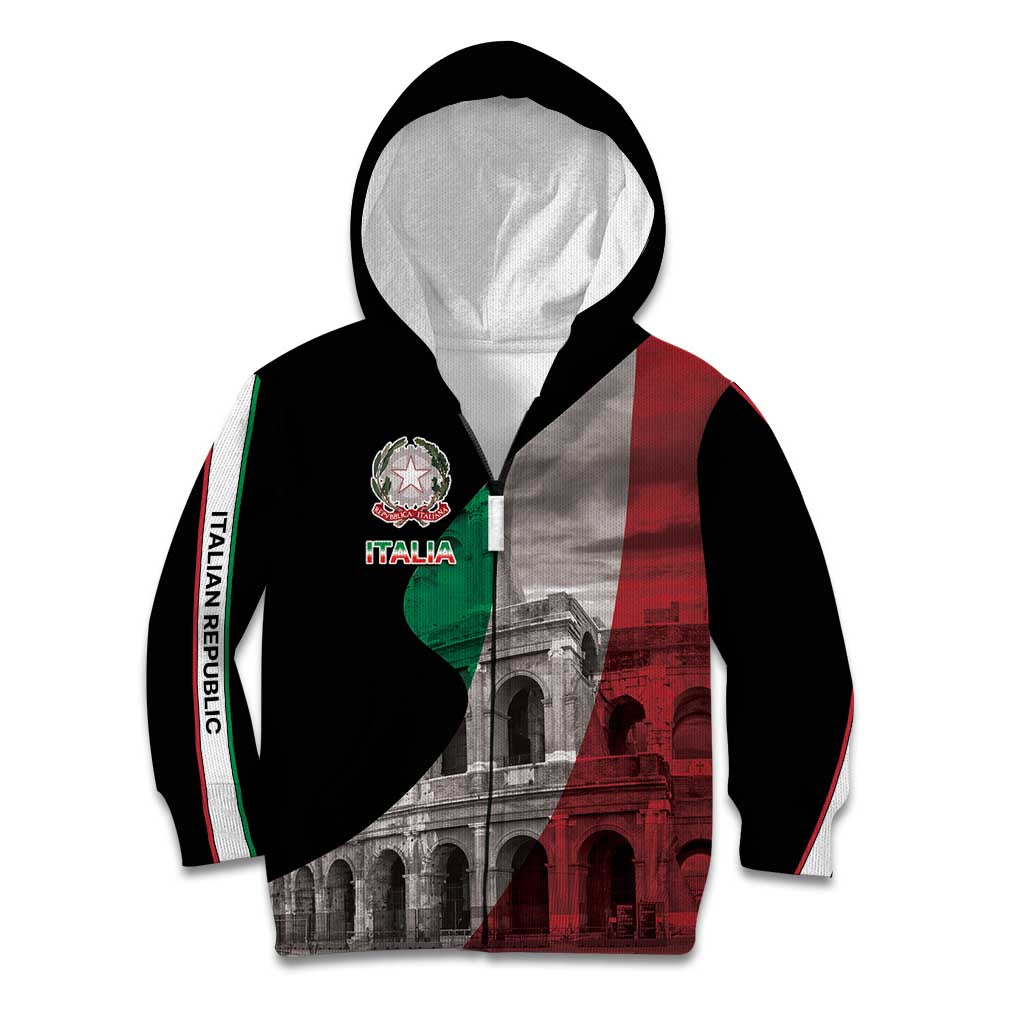 Italian Republic The Pantheon Kid Hoodie Emblema della Repubblica Italiana