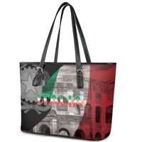 Italian Republic The Pantheon Leather Tote Bag Emblema della Repubblica Italiana