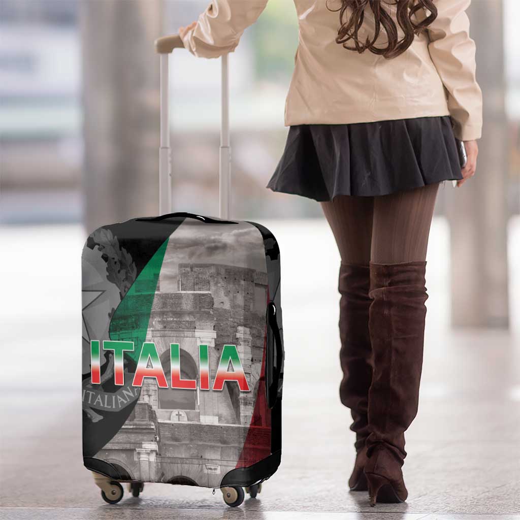 Italian Republic The Pantheon Luggage Cover Emblema della Repubblica Italiana