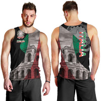 Italian Republic The Pantheon Men Tank Top Emblema della Repubblica Italiana