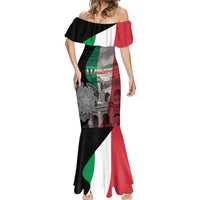 Italian Republic The Pantheon Mermaid Dress Emblema della Repubblica Italiana