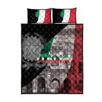 Italian Republic The Pantheon Quilt Bed Set Emblema della Repubblica Italiana