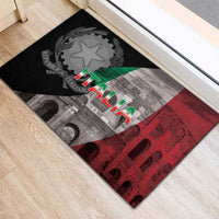 Italian Republic The Pantheon Rubber Doormat Emblema della Repubblica Italiana