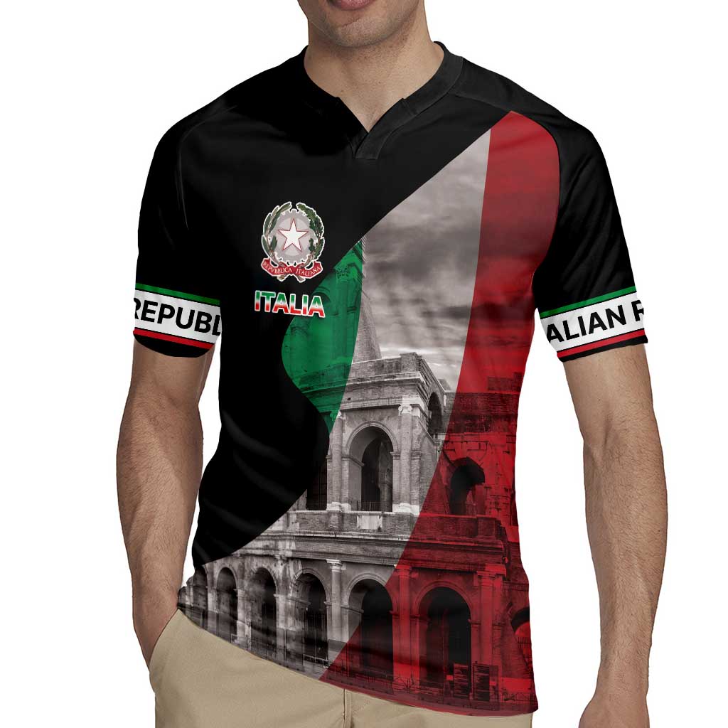 Italian Republic The Pantheon Rugby Jersey Emblema della Repubblica Italiana