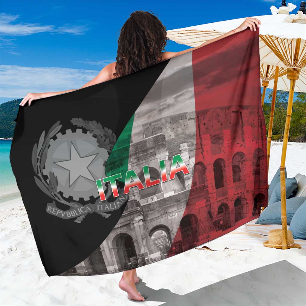 Italian Republic The Pantheon Sarong Emblema della Repubblica Italiana
