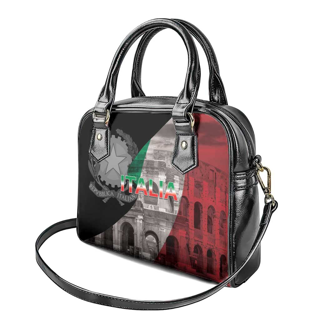 Italian Republic The Pantheon Shoulder Handbag Emblema della Repubblica Italiana