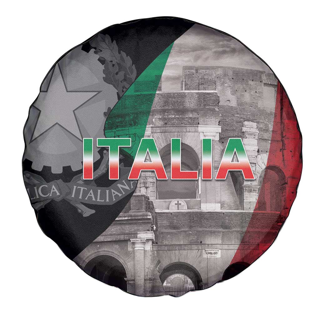 Italian Republic The Pantheon Spare Tire Cover Emblema della Repubblica Italiana