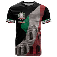 Italian Republic The Pantheon T Shirt Emblema della Repubblica Italiana