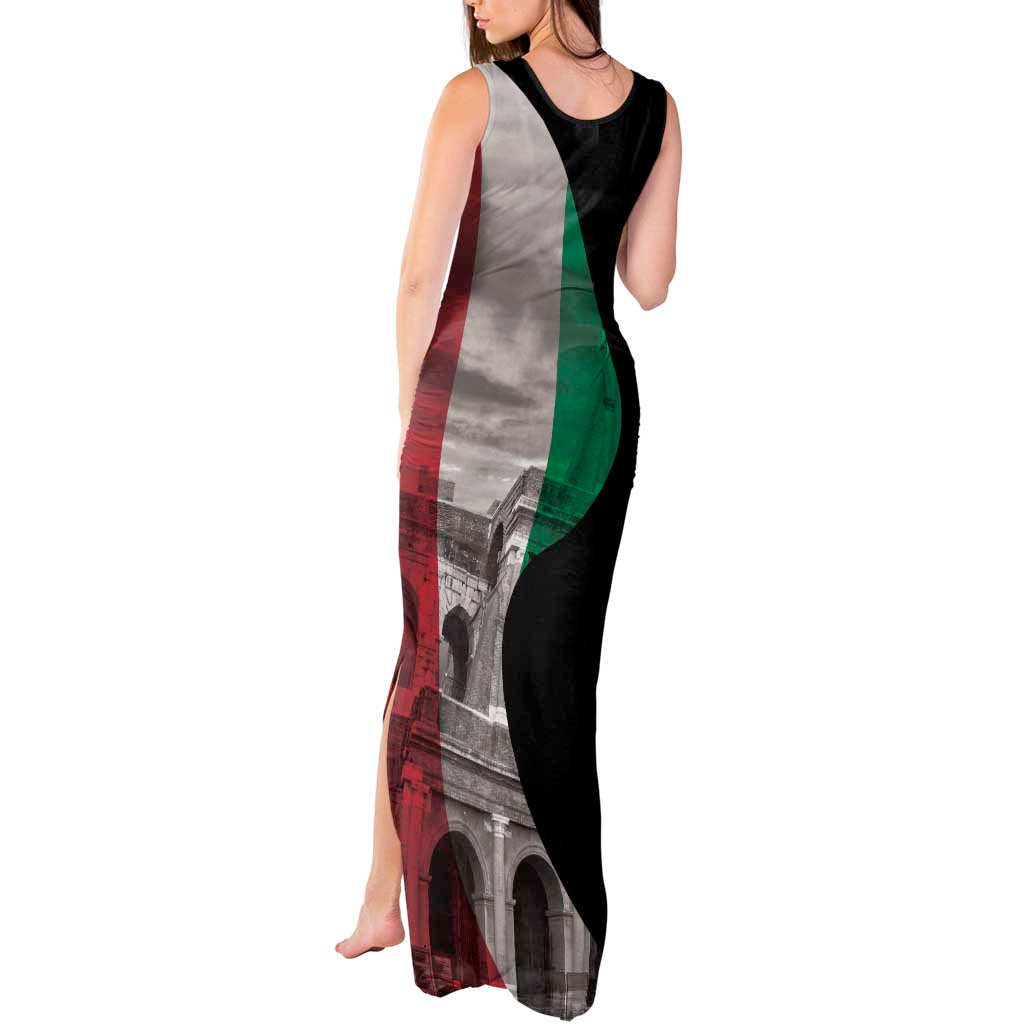 Italian Republic The Pantheon Tank Maxi Dress Emblema della Repubblica Italiana