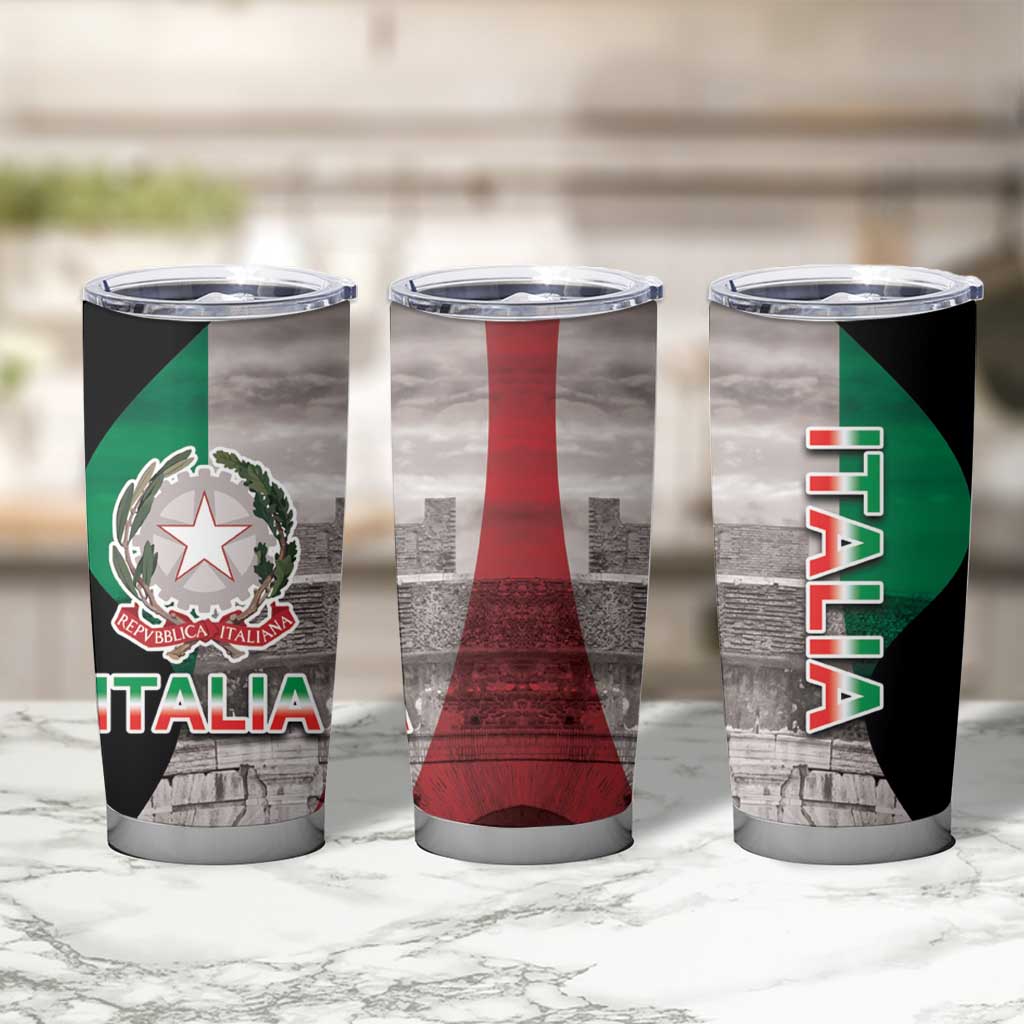Italian Republic The Pantheon Tumbler Cup Emblema della Repubblica Italiana