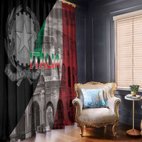 Italian Republic The Pantheon Window Curtain Emblema della Repubblica Italiana LT17 - Wonder Print Shop
