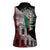 Italian Republic The Pantheon Women Sleeveless Polo Shirt Emblema della Repubblica Italiana LT17 - Wonder Print Shop