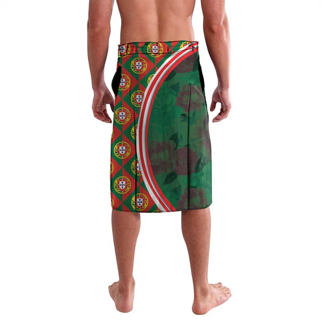 Personalized Portugal Rooster of Barcelos Lavalava Portuguese Flag