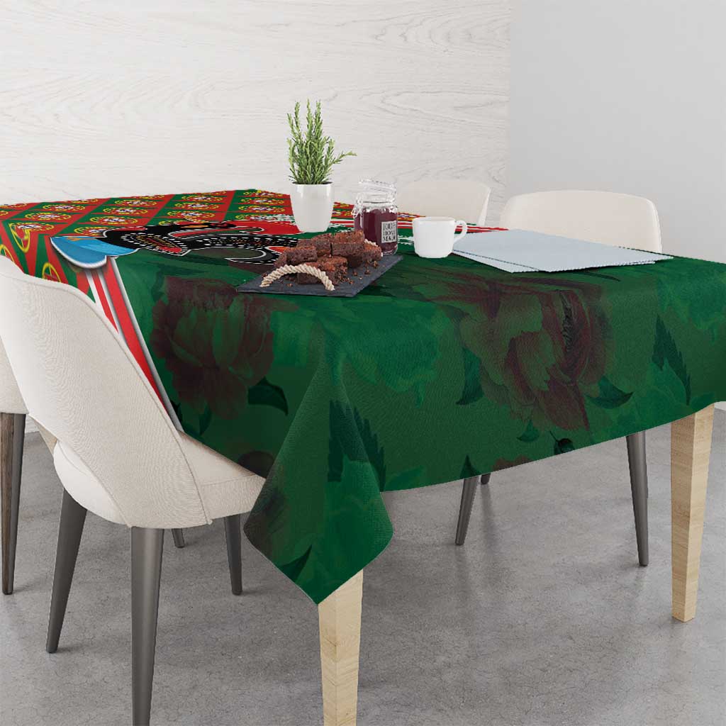 Personalized Portugal Rooster of Barcelos Tablecloth Portuguese Flag