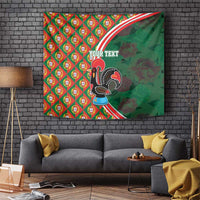 Personalized Portugal Rooster of Barcelos Tapestry Portuguese Flag