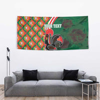 Personalized Portugal Rooster of Barcelos Tapestry Portuguese Flag