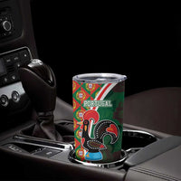 Personalized Portugal Rooster of Barcelos Tumbler Cup Portuguese Flag