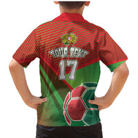 Custom Portugal Football Go Champions Family Matching Mermaid Dress and Hawaiian Shirt Sporty Style