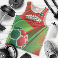 Custom Portugal Football Go Champions Men Tank Top Sporty Style